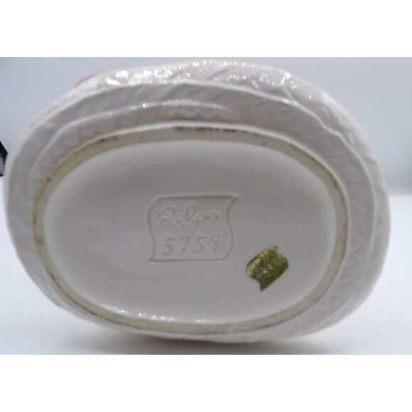 Relpo Planter MCM Teenage Girl w ponytail & guitar Hat shape Made in Japan - Picture 5 of 5